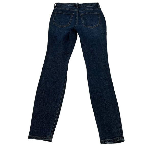 Old Navy Women’s Rockstar Super Skinny Jeans Distressed Size 0 - Picture 7 of 9